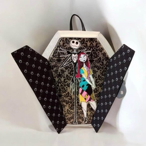 Loungefly Disney NYCC Limited Edition Nightmare Before Christmas Coffin Backpack main image 5